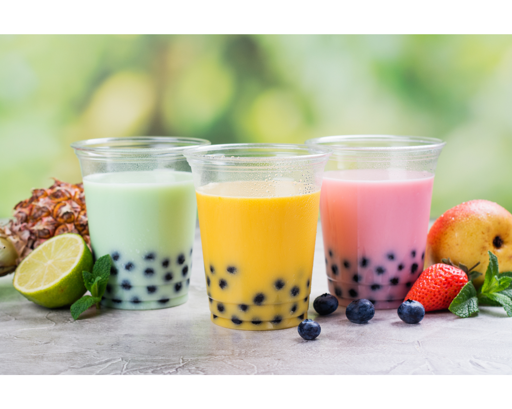 Bubble Tea menu at Sweet Catch and Tasty Bites