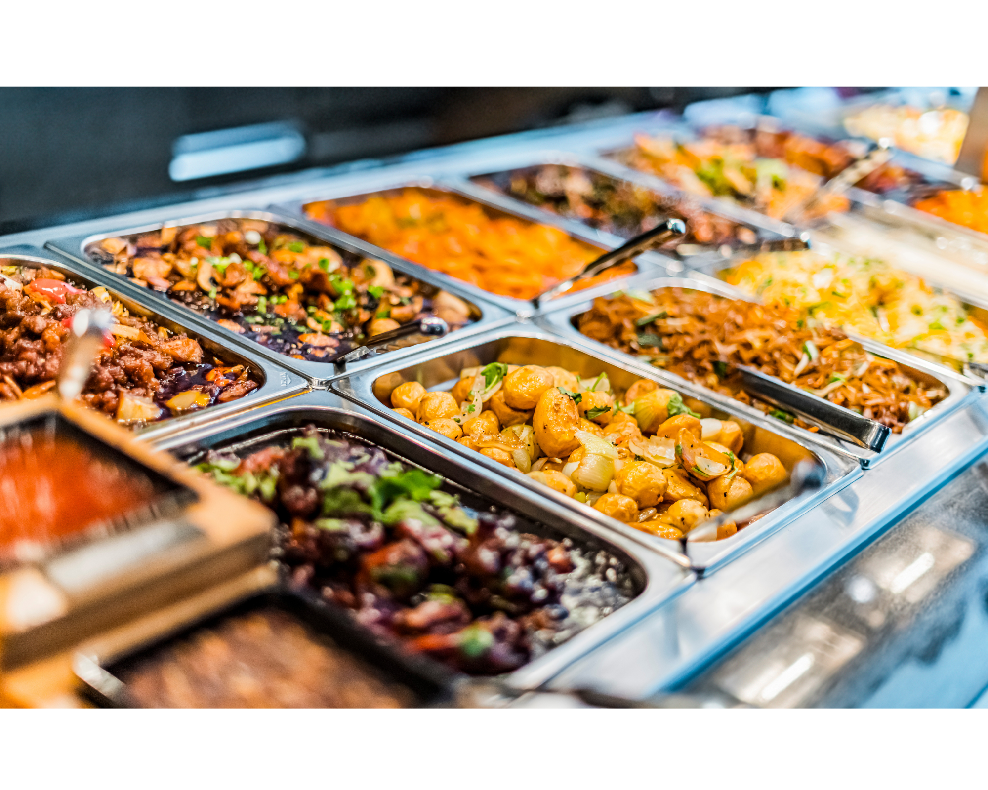 Catering menu at Sweet Catch and Tasty Bites