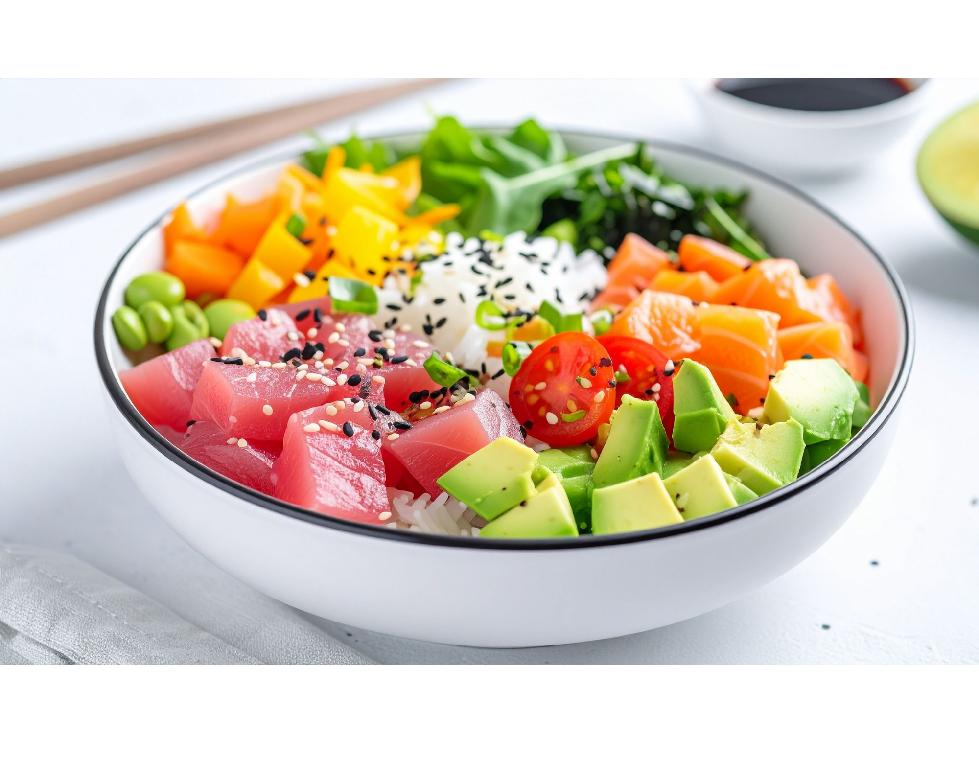 Poke Bowl menu at Sweet Catch and Tasty Bites